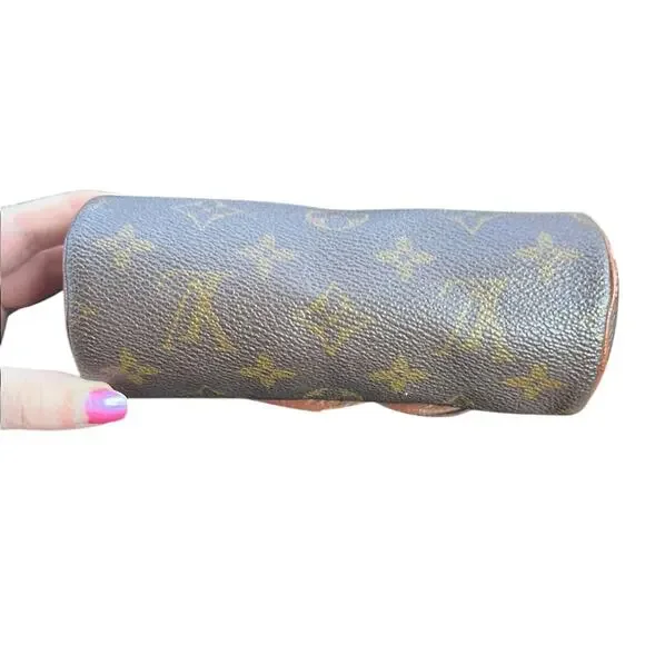 Louis Vuitton Brown Mini Papillon with Strap - Picture 7 of 11